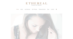 Desktop Screenshot of etherealbeautyandlashes.com